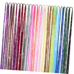 Vaguelly Kit De Guirlandes Pour Cheveux Extensions De Cheveux Mèches Pour Tresses Accessoires De Coiffure Outil Pour Guirlandes Ficelles Pour Cheveux Mèches De Extensions De (Bustling Xin, neuf)