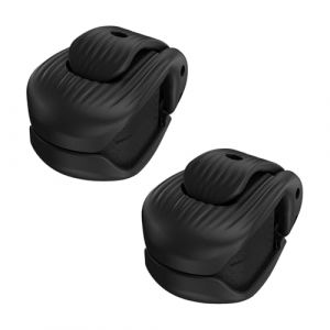 Clips pour Canne &Agrave; P&ecirc;che | &Eacute;quipement Portable D&eacute;montable, 2 Pi&egrave;ces Porte-Cannes &Agrave; P&ecirc;che &Eacute;lastiques | pour La sur Plage, Rive, Lac, Rivi&egrave;re, Bateau, Kayak, Tra&icirc;ne, Ponton, (winzuasl, neuf)