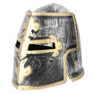 WRITWAA Chapeau De Soldat Romain Casque De Cosplay Chapeau De Costume Décoratif De Fête (Saieli, neuf)