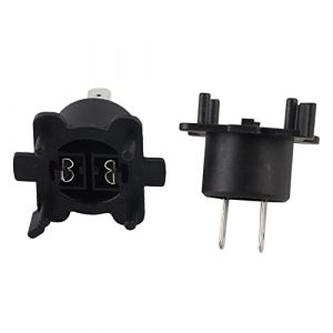 Support d'Ampoule de Phare, 2 Pi&egrave;ces H7 Douilles Adaptateur d'Ampoule de Phare G14H51 pour R&eacute;paration Remplacement Installer des Ampoules RX-8/MX-5/CX-7 (Jenngaoo, neuf)