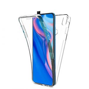 COPHONE® Coque 360 Compatible Huawei P Smart Z 100% Transparente 360 Protection intégrale Avant Souple + arrière Rigide. Housse Tactile 360 degres Anti Choc (CoPhone, neuf)