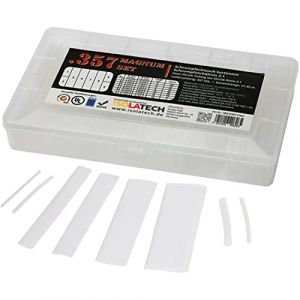 ISO-PROFI® 357 pcs Magnum Box Gaine Thermorétractable assortiment Set Ratio 2: 1 transparent (ISOLATECH-DE, neuf)