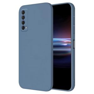 HONLEN Coque pour Huawei P Smart 2021 Protection &Eacute;tui, (6.67" inches) Liquide TPU Silicone Case Anti Rayures Ultra Mince Souple Cover en Silicone Gris Lavande (HONLEN, neuf)