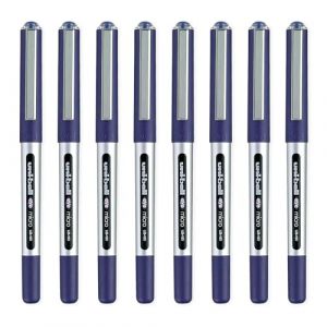 uni-ball Eye Micro UB-150 Lot de 10 stylos à encre gel 0,5 mm Encre bleue (Ponera, neuf)