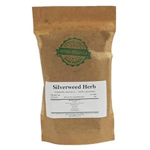 Herba Organica Herbe de Potentille Ansérine Tisane - Potentilla Anserine L - Silverweed Herb Tea (50g) (Health Embassy, neuf)