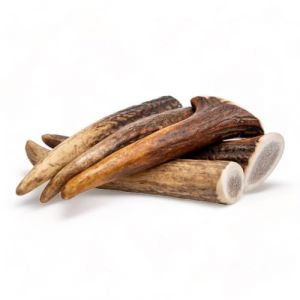 Bois de Cerf pour Chiens - Bois de Cerf pour Chiens Fabriqués à Partir de Bois de Cerf Rouge Naturel et Sélectionné avec Soin, Riche en Protéines et en Minéraux. - XS, (20-50g), Paquet de 5 (JV trade, neuf)