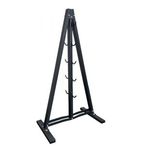 KORIKAHM Rack de rangement pour accessoires de traction latte, organiseur de barre de traction murale, avec crochets robustes, en acier pour accessoires de salle de gym (rack de gym 1) (KORIKAHM, neuf)