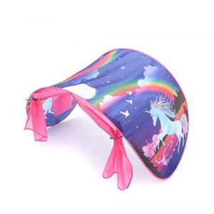 Tentes de lit fantastiques et Amusantes et Pliables - pour extérieur et intérieur - Taille Double - pour garçons et Filles - Tentes pour Enfants, Cadeaux de Noël et d'anniversaire (Cheval) (XDMTradingLTD, neuf)