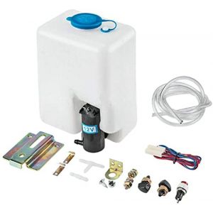 Kit de lave-glace universel pour pare-brise 12 V, pare-brise, pompe universelle pour pare-brise, pour voiture, pare-brise, lave-linge, pompe à réservoir kit 99300 (runyao autoparts, neuf)