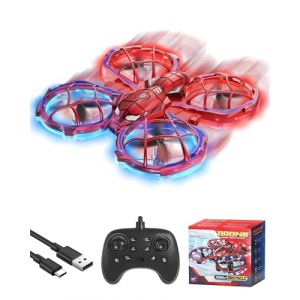 Gofimyee Mini drone pour enfants, jouet avec t&eacute;l&eacute;commande, avec des rotations &agrave; 360&deg; et 3 modes de vitesse, drone pour enfants et d&eacute;butants &agrave; partir de 8 9 10 ans, d&eacute;marrage &agrave; une touche, cadeau (Gofimyee, neuf)