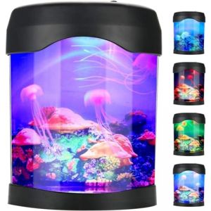 Gearmax® nouveauté LED Méduse Artificielle Éclairage Aquarium Lampe Lumière de Nuit, Changement de Couleur (LONG TIGER LIMITED, neuf)