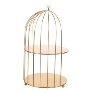 SOIMISS 1 Pièce étagère rack rangement etagere de rangement case de rangement boîtes de stockage gobelet carton étui de rangement multifonction rack de rangement de bureau fer forgé Golden (Star-wish, neuf)