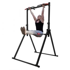 PurpleMinder Barre de Traction Pliable Chaise Romaine, R&eacute;glable Power Tower Autoportante Station de Musculation Pour l'entra&icirc;nement &agrave; la Maison, Entra&icirc;nement Abdominal et de Dos pour Fitness (Multi) (TaekeHo, neuf)