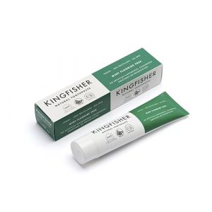 Kingfisher | Menthe sans fluorure | 4 x 100 ml (mOrganics Beauty (UK), neuf)