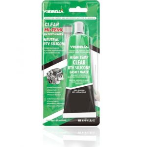 Visbella Neutral RTV Joint électrique Huile et Eau antigel Flexible en Silicone pour la réparation de Moteurs à Haute température (Incolore) (VisbellaDirect, neuf)