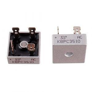 BOJACK KBPC3510 35A 1000V Diodes de redresseur de pont Axial KBPC3510 35 Amp 1000 Volt Full Wave Diodes de silicium &eacute;lectroniques (Pack de 2 Pcs) (BOJACK, neuf)