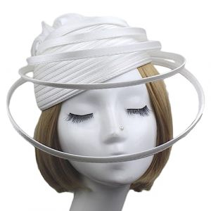 Watreketal Serre-tête, chapeau bibi vintage pour femme, chapeau en maille à fleurs, chapeau habillé, chapeau de mariage pour femme (Xuanlang Trading, neuf)