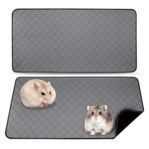 Tapis Pour Cage De Cochon D'Inde,Lot De 2 120*60cm Tapis Educateur Pour Cochon D'Inde,Tapis De Cage Pour Cochon,Tapis Pour Lapins Imperm&eacute;Ables Pour Chiots,Chatons,Cochons D'Inde,Super Absorbant (ALFAXCELE, neuf)