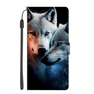 EuoDuo Coque Compatible avec Honor 70 Lite 5G / Honor X8 5G / Honor X6 &Eacute;tui Rabattable Motif Petit Chaton Housse Antichoc Cuir PU Portefeuille Pochette Magn&eacute;tique &agrave; Clapet Flip Case (VLQI, neuf)