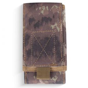 AFCJLTO &Eacute;tui de Ceinture Pochette T&eacute;l&eacute;phone Holster avec &Eacute;tui &agrave; Clip Ceinture,Tactical Molle Smartphone Holster,Mobile Phone Belt Pouch,Pochette Ceinture Homme pour T&eacute;l&eacute;phone(Camouflage) (JING DAYU, neuf)