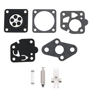 ECSiNG Lot de 8pcs Kit de R&eacute;paration Joints de Carburateur Compatible avec Kawasaki TD24 TD25 TD33 TD40 TD48 TG20 TG24 TG25 TG33 Kit de Reconstruction de Carburateur (ECSiNG, neuf)