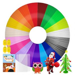 YlYADl Filament Stylo 3D Recharge Stylo 3D 1,75mm 20 Couleurs 10m Chacun,Recharge 3D Pen Filament,Total 200m pour Fil Stylo 3D Mat&eacute;riau et Recharge Stylo 3D Filament PLA Accessoire (RAMO DRAGON SHOP S.R.L., neuf)