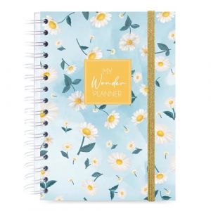 Women Warriors Agenda 2026 Semainier A5 My Wonder Planner &ndash; Organisation Hebdomadaire 1 Semaine sur 2 Pages avec To-Do List, Notes et Objectifs | Marguerite (Women Warriors, neuf)