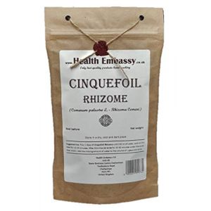 Health Embassy Rhizomes de Potentille des Marais Tisane | Comarum Palustre L | Cinquefoil Rhizome Tea (50g) (Health Embassy, neuf)