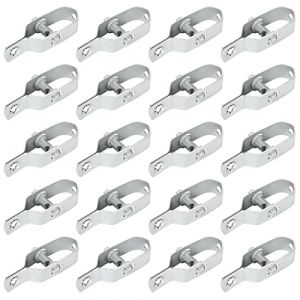 GOYADA 20 PCS Tendeur de Cloture, Tendeur Grillage en Acier Galvanisé 90MM, Tendeur de Fil pour Cloture, Jardin, Fil d'acier, Antenne, Corde à Linge (CAO LEI, neuf)