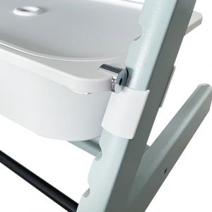 Fitzulam Adaptateur pour chaise haute Stokke Tripp Trapp et plateau IKEA Trofast ou panier en maille, livré avec arrêts (Fitzulam, neuf)