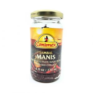 Conimex Sambal Manis, Pur&eacute;e de Piment Doux, Condiment 200 g (Pantry INTL, neuf)