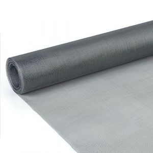 Timizi Maille Moustiquaire Fenetre 2x3.5m, Filet Protection Fixation Rideau Tulle Moustiquaire, pour Porte Rideaux Fenetres - Gris (Timizi&zwnj;, neuf)