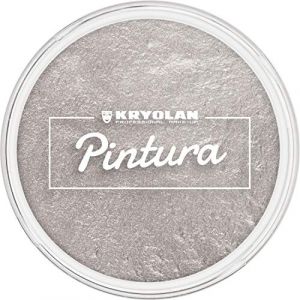 Kryolan Pintura Water Color Maquillage 25 ml, couleur: Blanc - Lavable, Végétalien, Sans parfum, Sans parabène, Sans gluten - Idéal pour enfants, fêtes, carnaval et Halloween (Kryolan Professional Make-up, neuf)