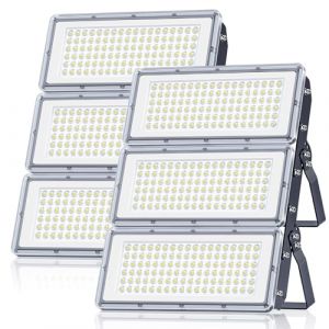 300W Projecteur LED Extérieur - 2PACK 30000LM Lumineux Spot LED Extérieur avec Transformateur, Projecteur Exterieur Blanc Froid 7000k, IP67 Étanche Eclairage Exterieur pour Garage, Stade, Usines (jintenger, neuf)