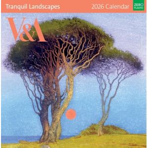 Museums & Galleries Calendrier mural 2026 Paysages tranquilles &ndash; V&A &ndash; Calendrier mural 2026 &ndash; Agenda mural 2026 et organiseur personnel pour la maison et la famille (MISH MASH GIFTS, neuf)