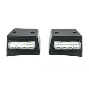 2 Feux de Position Avant LED 12V Blanc Gabarit de Toit d'Encombrement Remplacement Direct Sans Modifications Compatible avec Ford Transit mk5 mk6 1991-2006 91VB 15K491 AA ; 3C16 15K491 AA (JJ AUTOBITS, neuf)