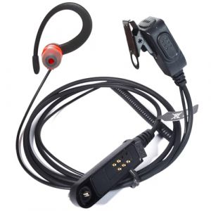 HYS Casque Radio 2 Broches Compatible avec Baofeng UV-9G UV-9R GT-3WP UV-9R Plus UV-9R Plus MK1 UV-9R Pro UV-82WP(T-56) BF-T57 BF-9700 (Léger G Suspendu) (Two Way Radio Store, neuf)