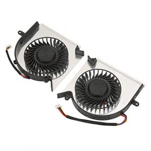 Tosuny CPU Ventilateur GPU pour MSI GE75 GP75 GL75 WE75 GE63 GP63 GL63 GV63 GE73,4 Pin DC 5V/0.55A CPU GPU Refroidisseur de Ventilateur de Refroidissement, Facile &agrave; Installer et &agrave; (Tosuny, neuf)
