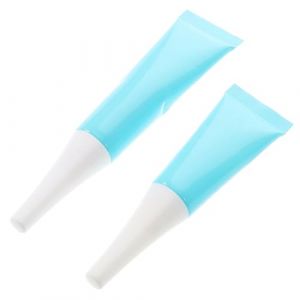 minkissy 2 Pièces Colle à ongles faire semblant de téléphone serviette de table crochets colle pour faux ongles colle pour ongles kit de faux ongles vernis à ongles plastique Sky-blue (Prettbeauty, neuf)