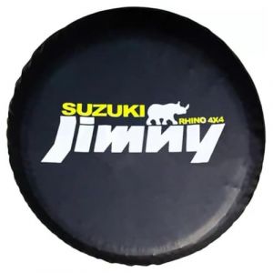 JTMLGDPA Housse Roue Secours de Voiture pour Suzuki Jimny 2018-2024,Housse de Pneu de Secours Antipoussi&egrave;re Imperm&eacute;able Protections de Roue D&eacute;corer Accessoires,C-15in (zhangqiufangshangdian, neuf)