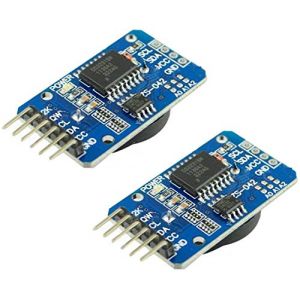 TECNOIOT 2xpcs DS3231 AT24C32 IIC Module Precision Clock for Arduino | 2xpcs I2C Module Minuscule DS3231 AT24C32 Précision Module Horloge Temps Réel pour Arduino (TECNOIOT, neuf)