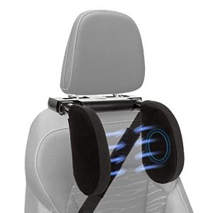 emilio's Appuie-tête de voiture pour enfants – Coussin de nuque confortable pour enfants et adultes – Installation sans outil – Repose-nuque avec protection de ceinture (L&S le commerce, neuf)