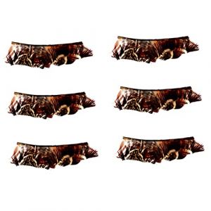 CALLARON Lot De 3 Paires De Faux Cils Fantaisie Faux Cils Cils Exag&eacute;r&eacute;s Jaunes (Raindrops On Roof, neuf)