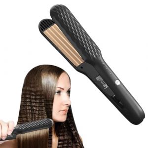 Vmxlso Fer a Gaufrer Les Cheveux, Gauffreur a Cheveux avec 4 Température Réglable, Chauffage Rapide, Gaufrier Cheveux pour Cheveux Longs, Courts, Donner Du Volume à Vos Cheveux (DongGuanShi MingYinDianZi ShangWuYouXianGongSi, neuf)