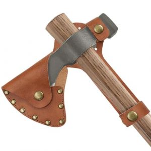 Tomahawk Axe Blade Holster - Faux Leather Head Protector Couvercle | Adventure de randonnée de garde de hache de guerre robuste, accessoire de protection des équipements de survie en plein air pour le (dohdale, neuf)