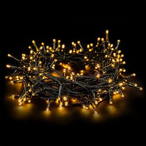 EMOS Guirlande lumineuse LED type Classic Blanc Chaud, longueur 12 m, 120 LED, 230 V avec prise, avec fonction de minuterie, pour un usage intérieur et extérieur, protection IP44, Sapin de Noël (Brands Group B.V., neuf)