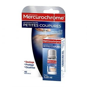 MERCUROCHROME - Pansement Liquide Petites Coupures 3Ml - Lot De 3 - Offre Special (Les Trois Mousquetaires, neuf)
