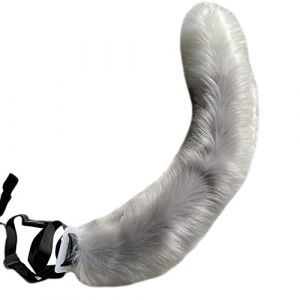 Serre-tête pour femme, fait à la main en forme d'animal plié pour oreilles de chat, serre-tête + queue pour cosplay, accessoires de maquillage (Gaijiyja, neuf)