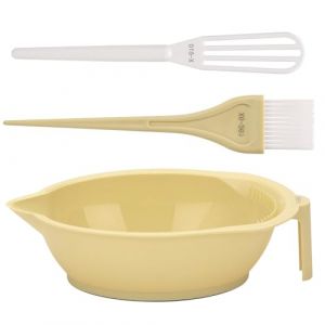 Kit de coloration pour cheveux - Bol de coloration - Fouet - Brosse - Outils de teinture pour cheveux - Bol de coloration pour cheveux - M&eacute;langeur de couleur pour salon de coiffure (zhenaimy, neuf)