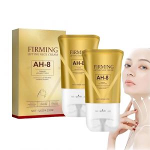 2 Pcs AH-8 Firming Neck Cream for Crepey Skin Body Care Comfort, Skin Tightening Lotion, Skin Repair (LONGBINUS, neuf)